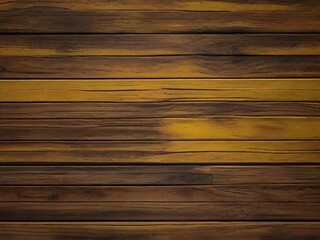 Fototapeta premium brown and yellow and dark and dirty wood wall wooden plank board texture background