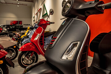 scooter in the showroom, salesroom © Boerlinboi