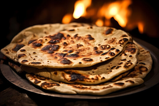 Saj (Middle East) - A flat, round griddle used in Middle Eastern cuisine, particularly for making flatbreads like saj bread