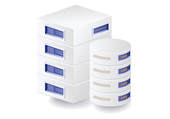 Hosting server database management