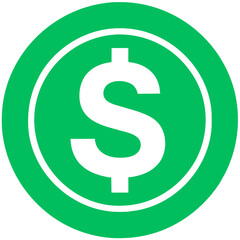 dollar sign icon	