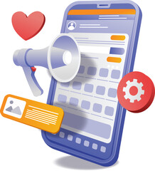 Smartphone digital marketing campaign