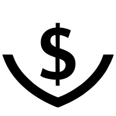 dollar sign icon	
