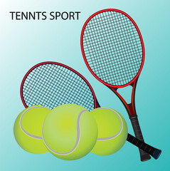 tennis sport set