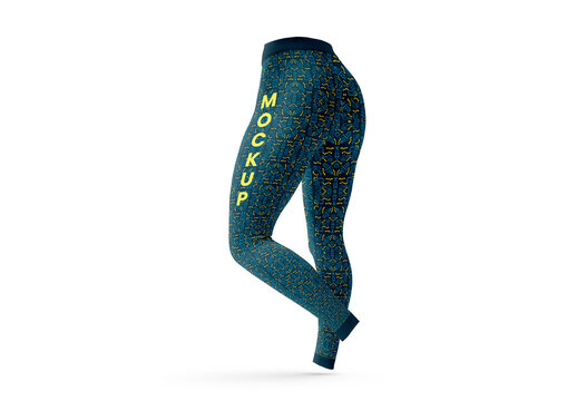 Leggings Sideway Mockup