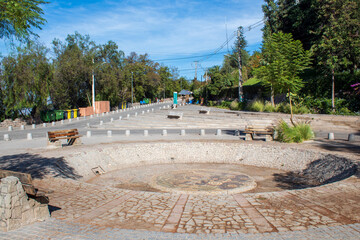 Praça México  Cerro San Cristóbal Recoleta, Providencia, Santiago Metropolitan Region, Chile 