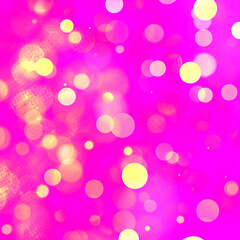 Pink bokeh background perfect for Party, Anniversary, Birthdays, Holiday, Free space for text