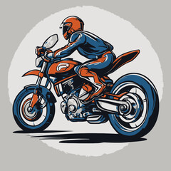 Motorcycle Logo Eps Format Design Very Cool