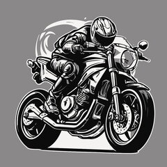 Motorcycle Logo Eps Format Design Very Cool