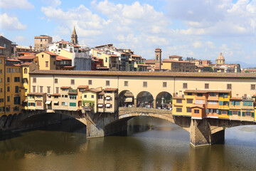 Obraz premium Die Ponte Vecchio in Florenz, Italien