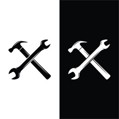 handyman logo vector icon illustration template