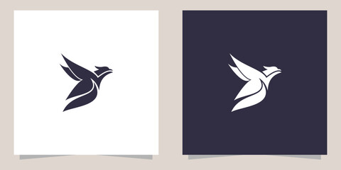 eagle logo design vector