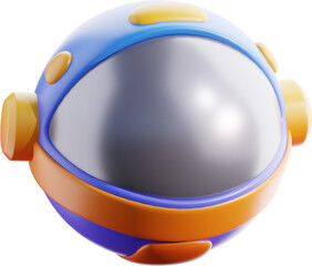Astronaut 3D Illustration