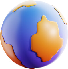 Planet 3D Illustration