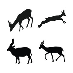 antelope icon vector