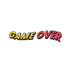 Game over game stickers