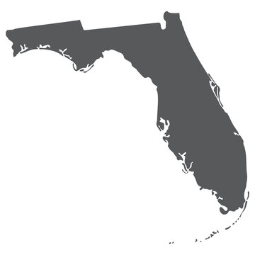 recommend clip art: Florida state map. Map of the U.S. state of Florida
