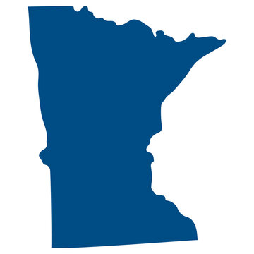 recommend clip art: Minnesota state map. Map of the U.S. state of Minnesota.