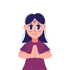 ash wednesday girl