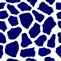 Giraffe print pattern animal seamless. Giraffe skin abstract for printing, cutting and crafts Ideal for mugs, stickers, stencils, web, cover. Home decorate and more.