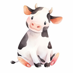 Cow Clipart, Cow Illustration, Cow Sublimation