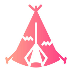 tipi Gradient icon © Barudak Lier