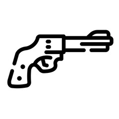 gun Line Icon