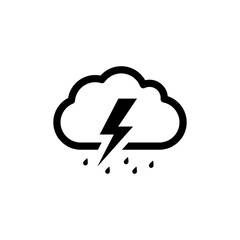 Storm icon vector design trendy