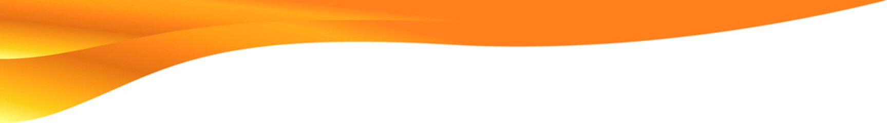 Orange corner. Corner design element