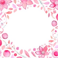 Pink plant frame