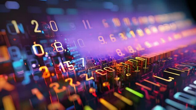 A closeup of a display screen used in VR, with tiny pixels emitting vibrant colors to mimic reallife graphics.