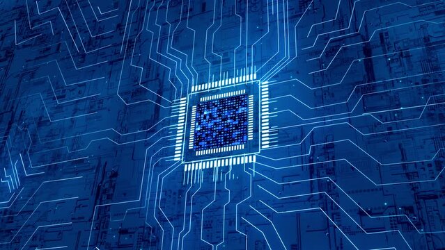 Artificial intelligence data storage chip