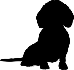 High Dachshund sitting quality Dog silhouette Breeds Bundle Dogs on the move. Dogs in different poses.
The dog jumps, the dog runs. The dog is sitting. The dog is lying down. The dog is playing