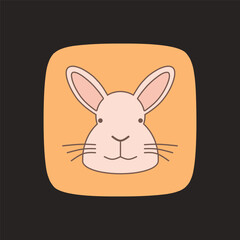 Rabbit head icon