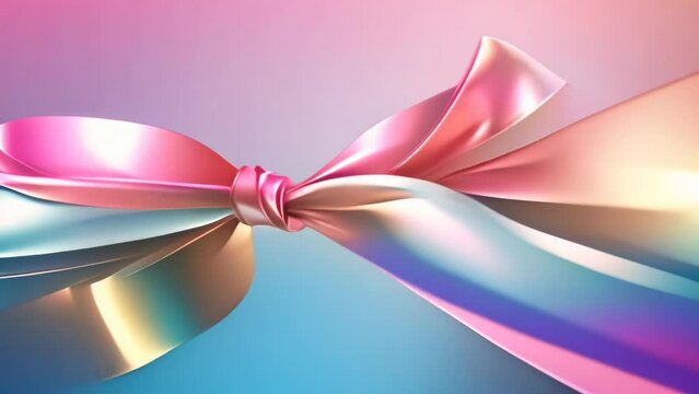 gradient luxury ribbon background