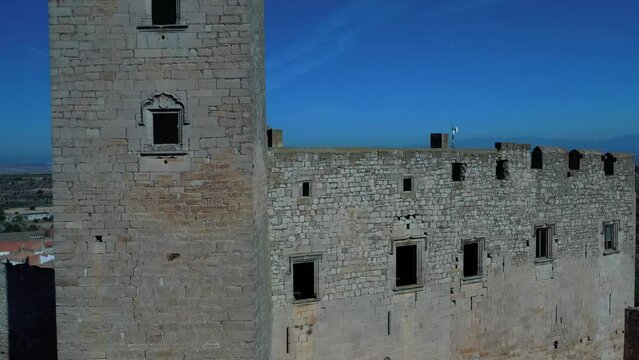 Ciutadilla Castle in the town of Ciutadilla, region of Urgell, province of L&eacute;rida in Catalonia