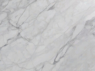 Classic White with Subtle Gray Veins: Carrara Marble Design