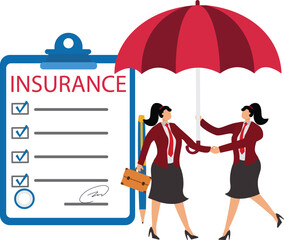 A helping hand, Insurance, Insurance Agent, Protection, Umbrella, Businessman