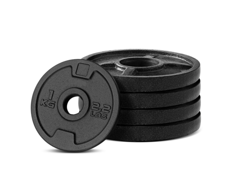 dumbbell discs, transparent background