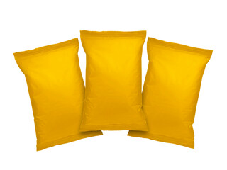 yellow Packing, transparent background