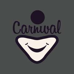 Carnival masks silhouettes.Party, Halloween, Mardi gras mask vector digital clipart SVG,Clown Clipart,circus clipart, circus elephant svg, clown svg, circus silhouette svg,
