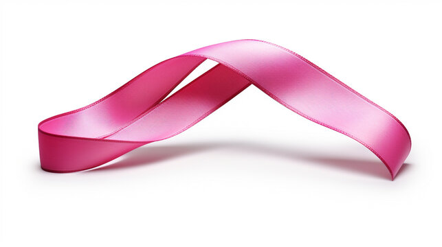 pink ribbon HD 8K wallpaper Stock Photographic Image 