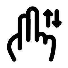 Up Down Line UI Icon