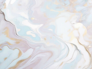 Iridescent Opulence: Marble with Opalescent Pearl Sheen