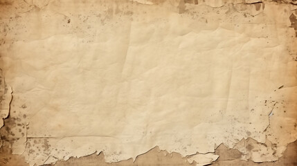 Old paper texture for the design. Natural grunge paper background. 