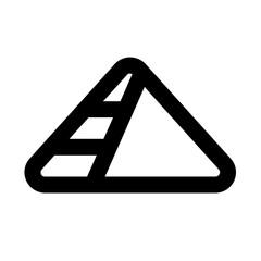 Pyramids Line UI Icon