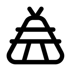 Tent Line UI Icon