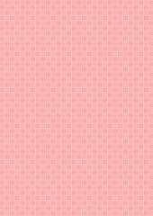 ピンクの和柄（算木崩し）のベクターイラスト背景