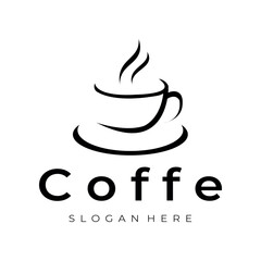 coffee logo vector illustrator design