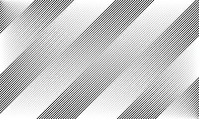 abstract black and white gradient diagonal stripe straight line pattern.